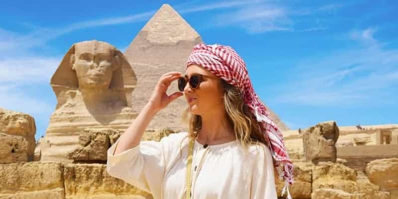 Depuis Hurghada : Excursion d'une journée au Caire en avion