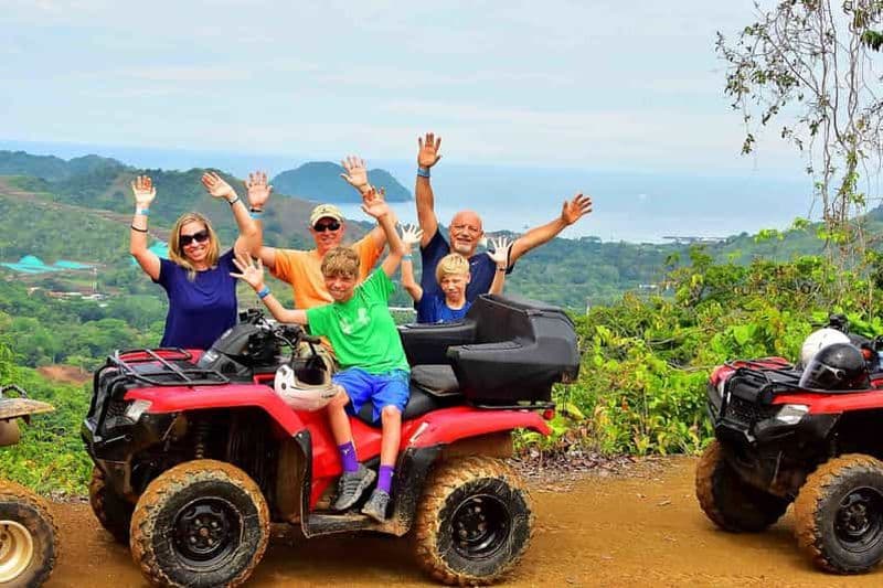 Jaco Beach : Excursion de 2 heures en quad avec arrêt à la cascade