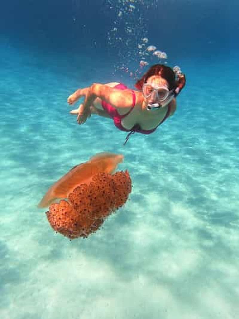Excursion de plongée avec masque et tuba à Taormine