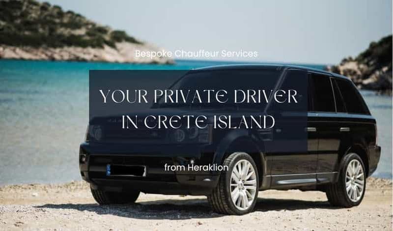 Service de chauffeur privé en Crète à partir d'Héraklion
