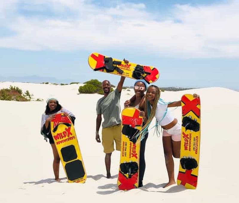 Billet Le Cap : Aventure de planche à voile sur les dunes de sable blanc d'Atlantis