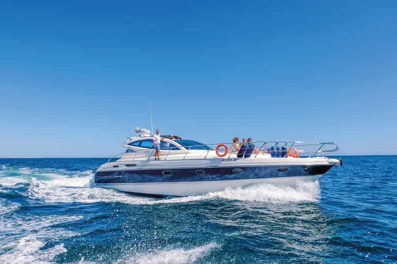 Albufeira : Algarve - Location de bateau privé d'une demi-journée