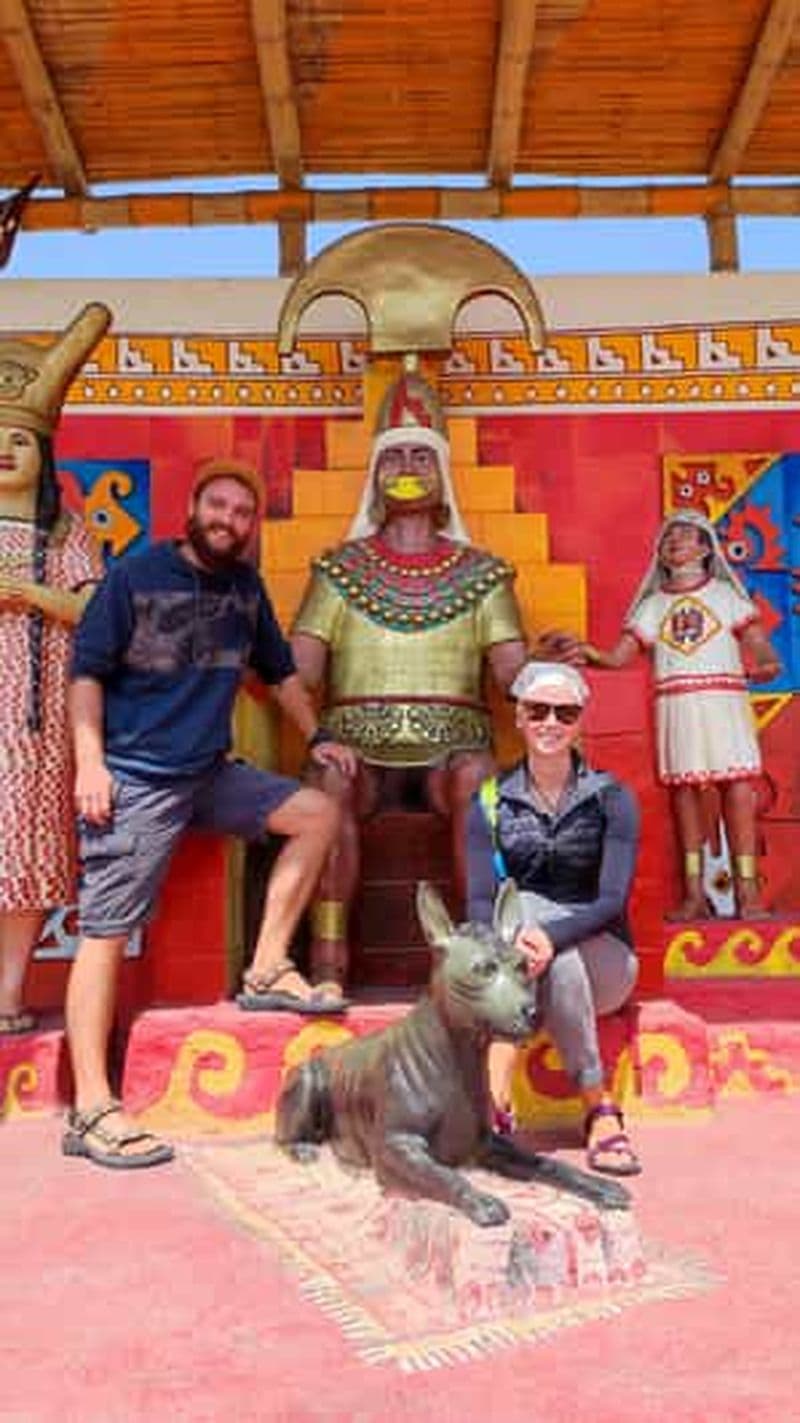 Temples de la lune et du soleil de Trujillo, spectacle équestre, chan chan, Huanchaco