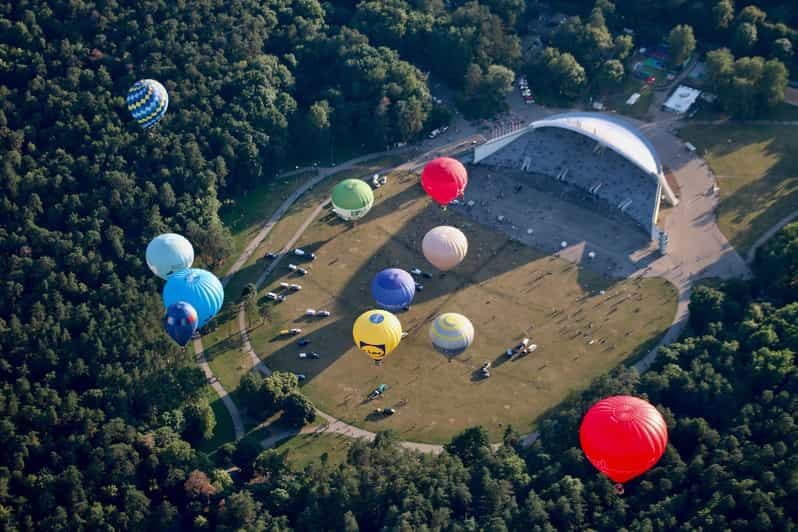 Vilnius : Vol en montgolfière au-dessus de Vilnius ou de Trakai