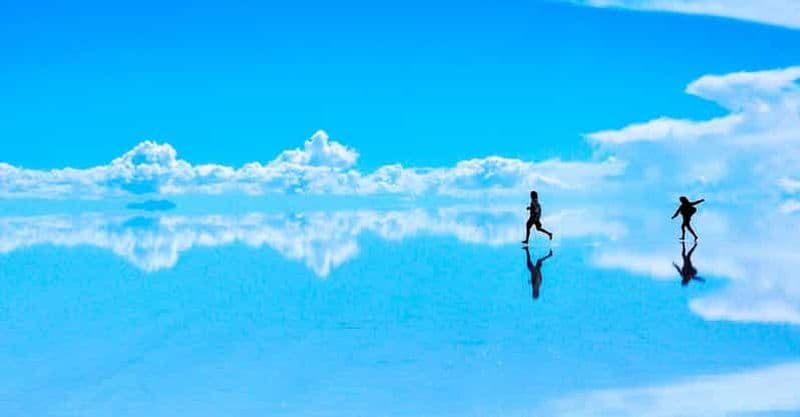 Visite à la journée du Salar d'Uyuni avec guide anglophone