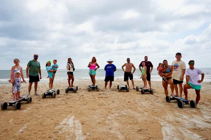 Plage de St. Augustine : Surf sur le sable et promenade guidée sur la plage