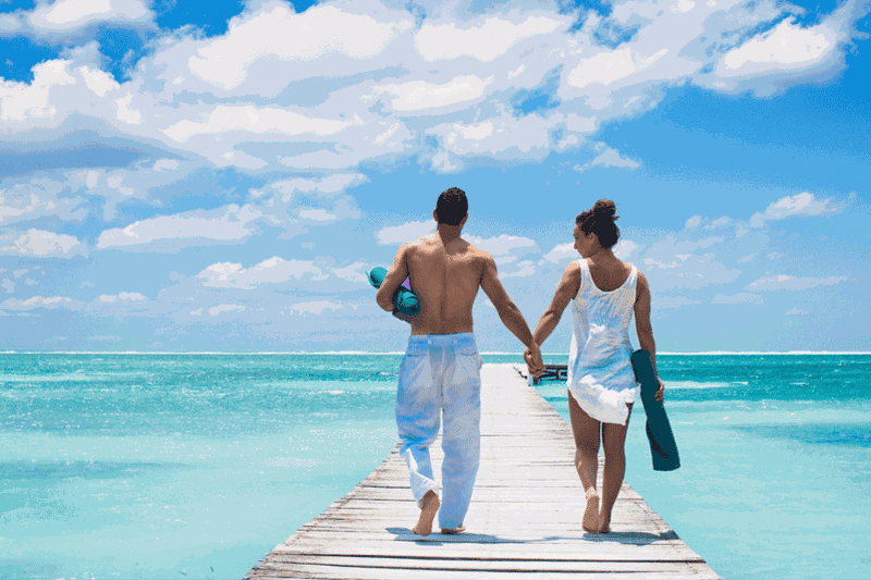 Visite privative de yoga apaisant dans le paradis de San Pedro