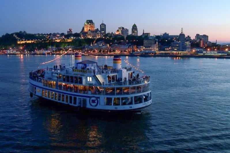 Québec : croisière en soirée avec DJ en direct