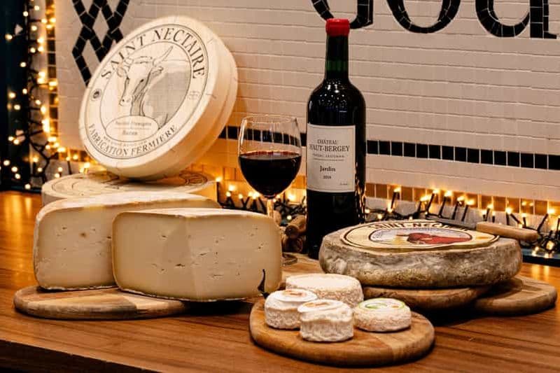Paris : Dégustation de 3 vins et 3 fromages