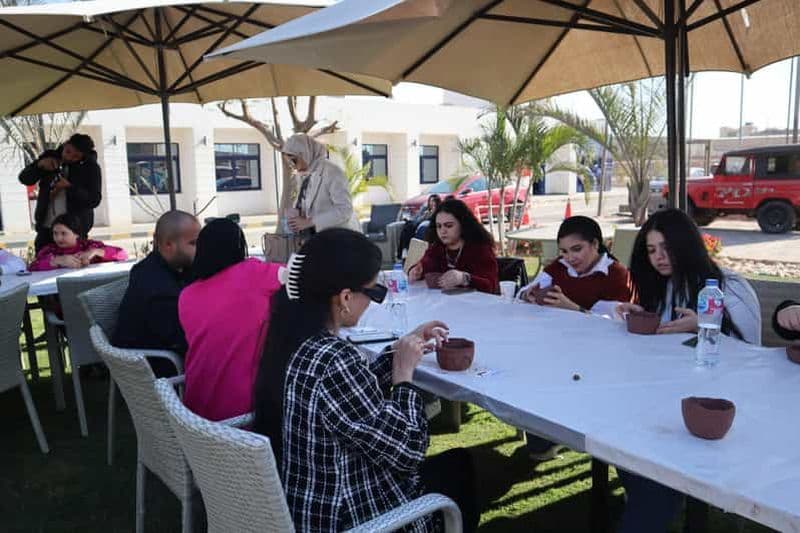 Billet Le Caire : Atelier de poterie à la main avec des collations et des boissons