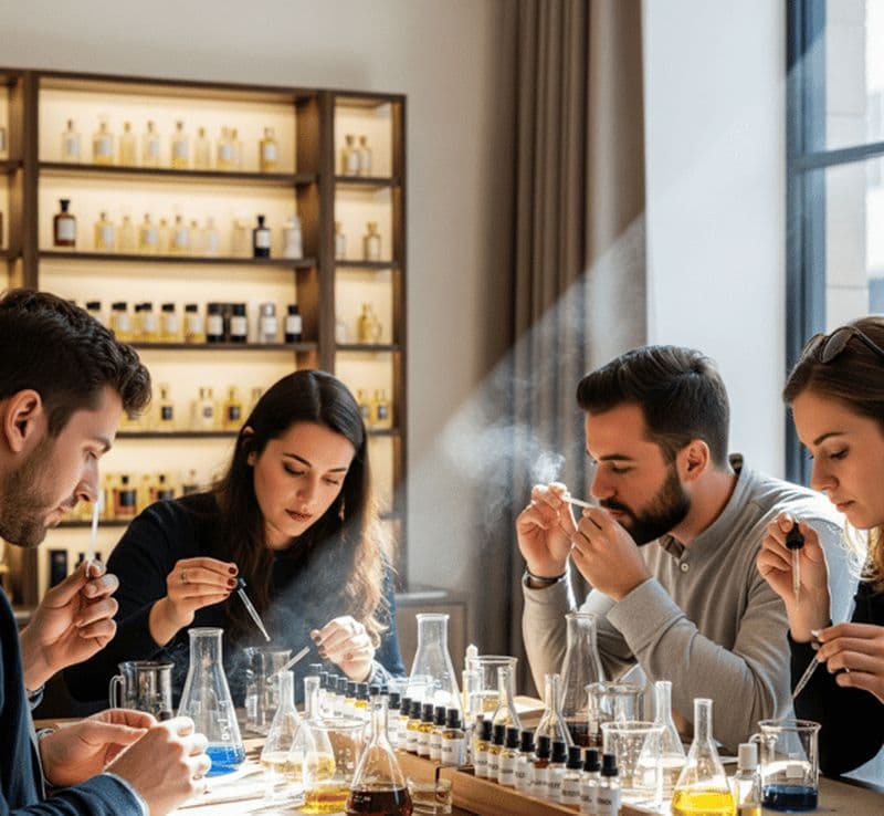 Tanger : atelier de création de parfum de 2 heures avec flacon personnalisé