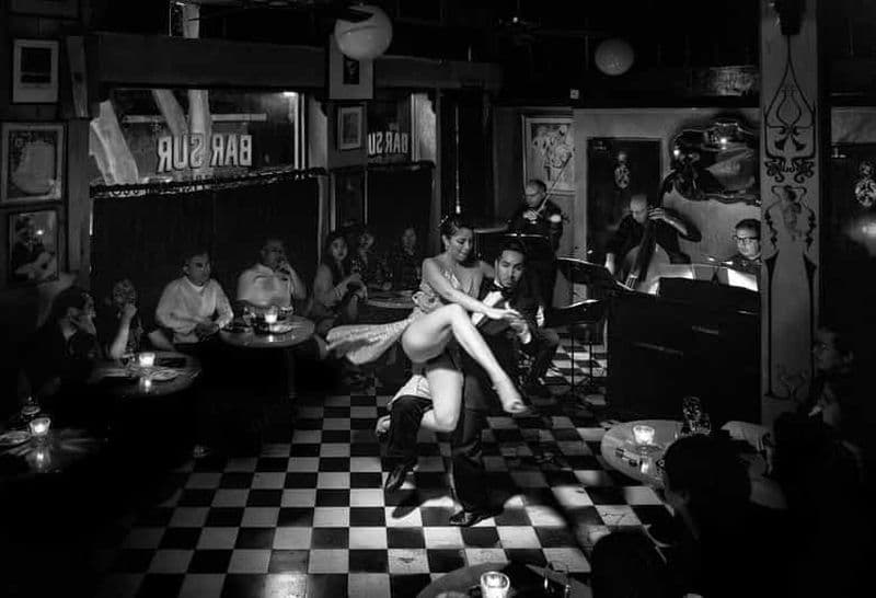 Photographie privée du spectacle de tango à Buenos Aires (avec dîner)