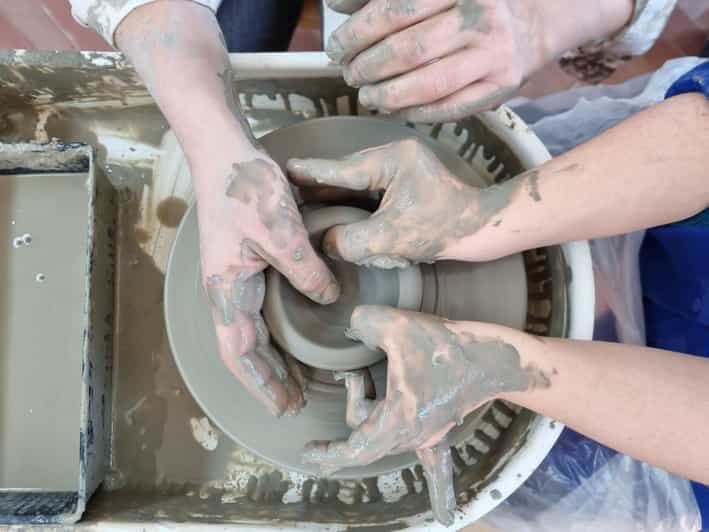 Côte amalfitaine : atelier de poterie à Vietri sul Mare