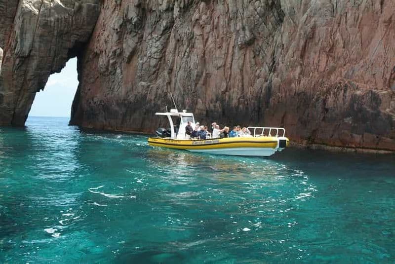 Depuis Porto : croisière aux calanques de Piana et au Capo Rosso