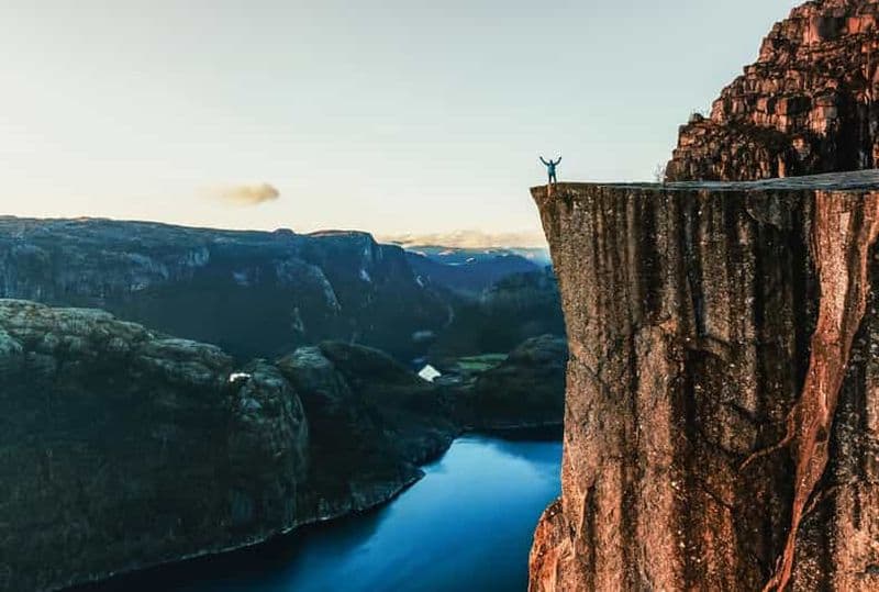 Stavanger : Randonnée guidée de Preikestolen (rocher de la chaire)