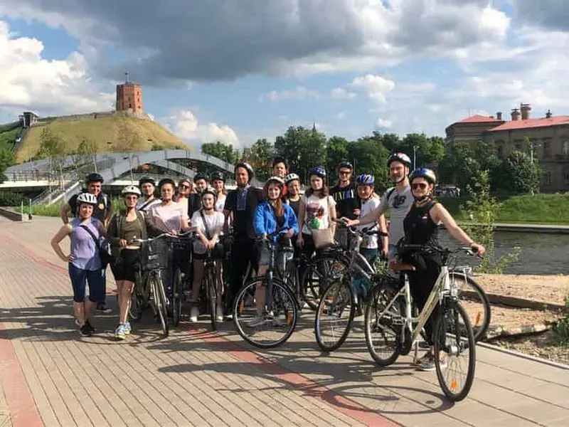 Vilnius : Visite privée à vélo des points forts de Vilnius