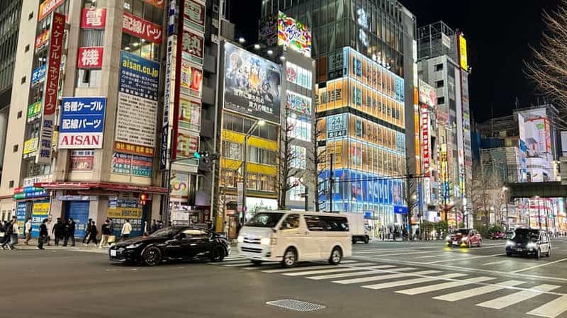 Billet Tokyo : Akihabara, Shibuya, Karaoke & City Lights Night Tour