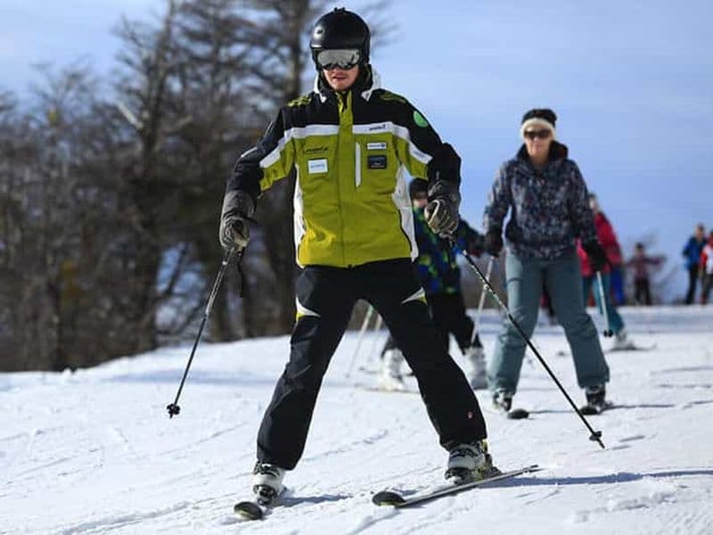 Cerro Catedral : cours de ski ou de snowboard avec équipement