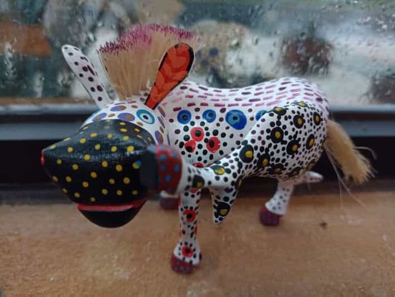 San Miguel de Cozumel : Cours de peinture traditionnelle Alebrije