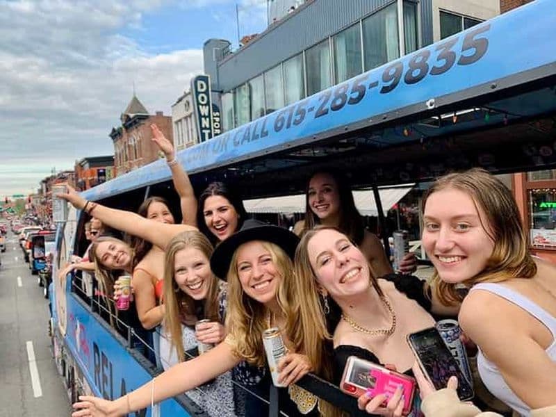 Nashville : Party Bus avec DJ et Bar