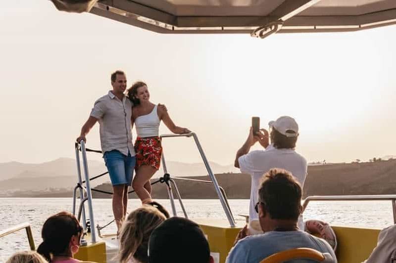 Lanzarote : Croisière de 2,5 heures avec coucher de soleil et dauphins