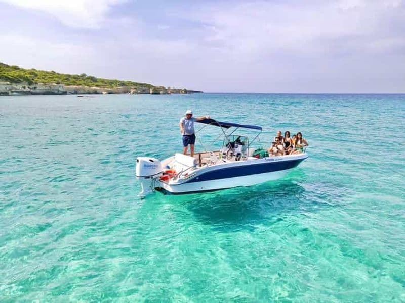 Au départ de San Foca : Excursion en bateau dans le Salento, Marine di Melendugno