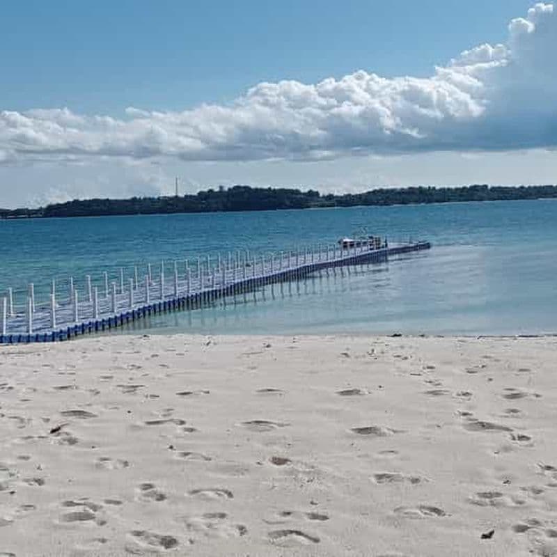 Île de sable blanc - plongée en apnée et kayak