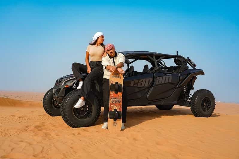 Billet Dubaï : Expérience en quad, en buggy des dunes et en surf des sables