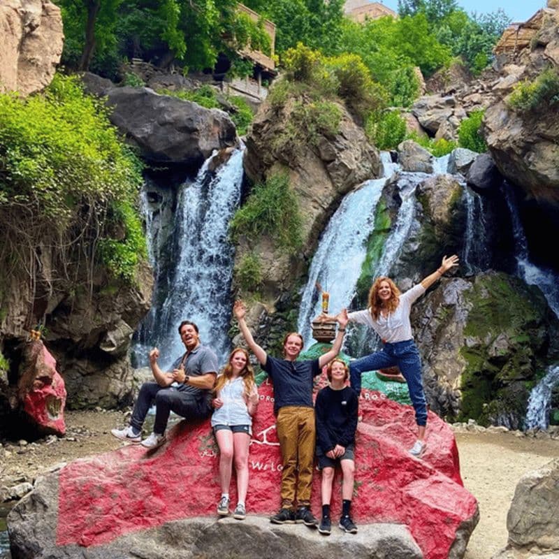 Marrakech : Vallée de l'Ourika, montagne de l'Atlas, cascades et guide