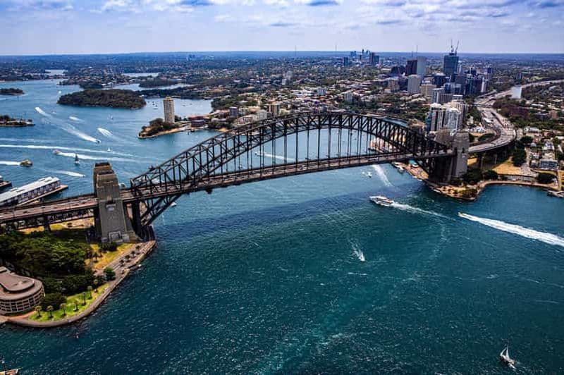 Vol partagé en hélicoptère de 20 minutes au-dessus de Sydney et de ses plages