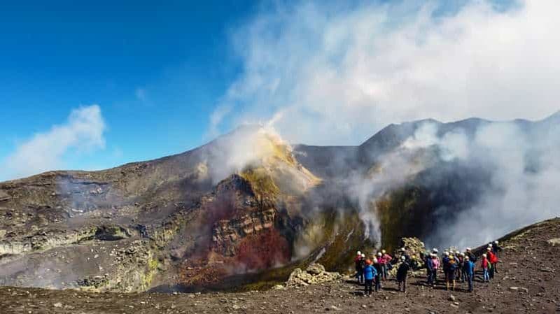 Mont Etna : randonnée au cratère sommital avec téléphérique