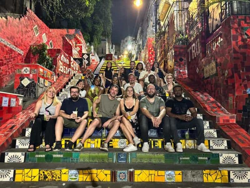 Billet Rio : Tournée des bars à Lapa avec dégustation de Cachaça et samba en direct