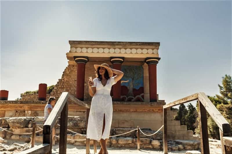 Crète : Billets électroniques avec audioguides pour le palais et le musée de Knossos
