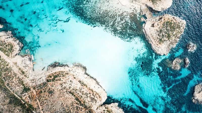 Au départ de Mellieha : Croisière dans les trois baies, y compris le lagon bleu