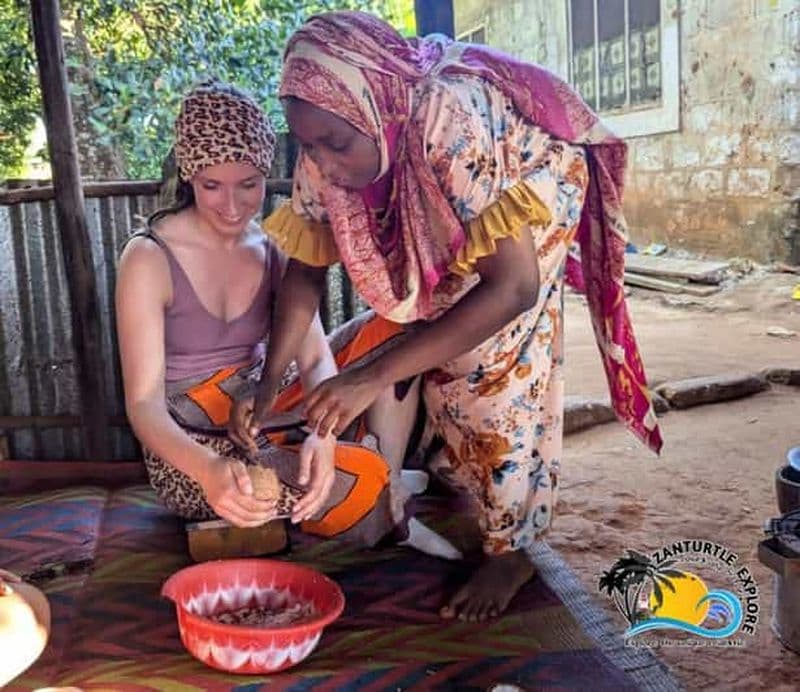 Zanzibar : visite d'une plantation d'épices et cours de cuisine avec déjeuner