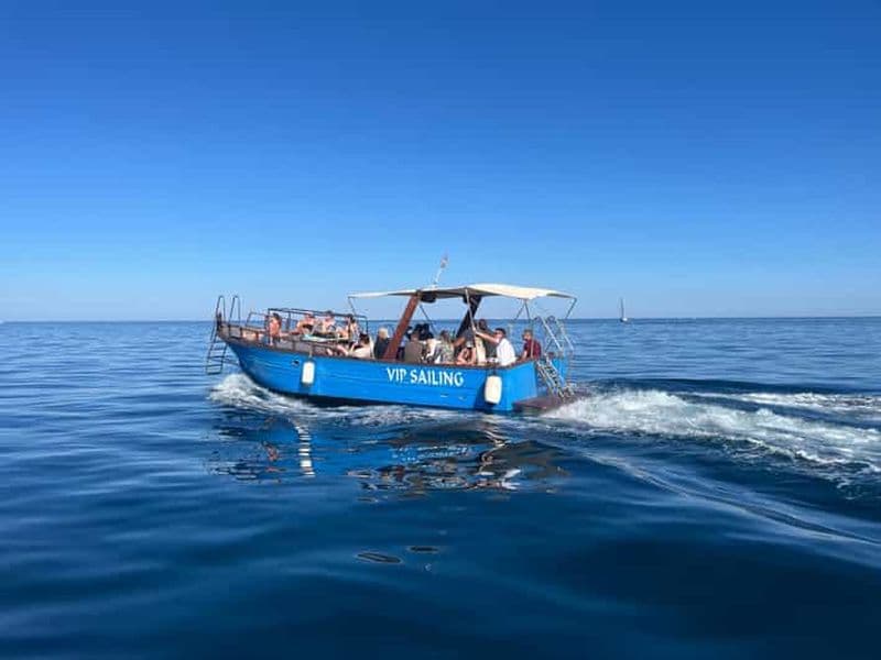 Isola Bella-Grotte Bleue : tour en bateau, plongée avec tuba et apéritif