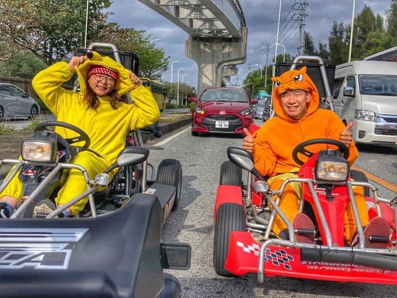 Billet Visite en kart à Naha par GORILLA KART OKINAWA
