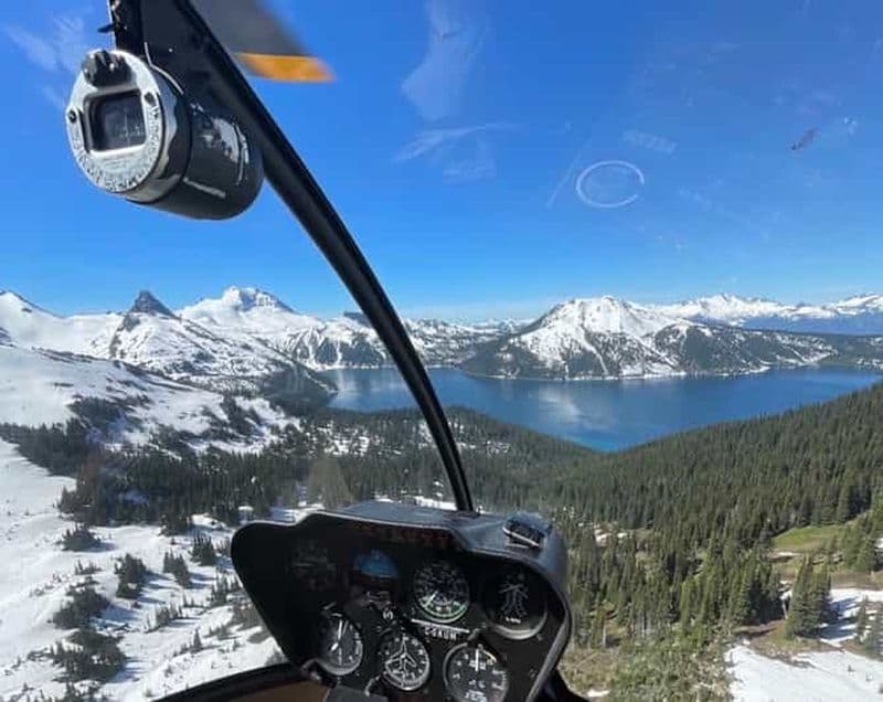 Whistler : L'hélicoptère Sea to Sky et l'atterrissage sur le glacier