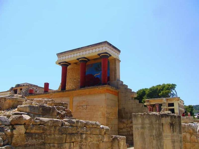 Crète : visite guidée du palais de Knossos et d'Héraklion