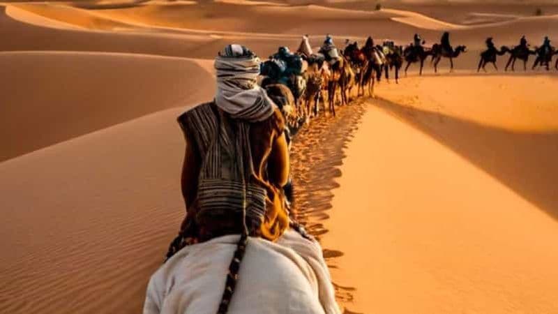 Billet Au départ de Fès : excursion de 2 jours dans le désert de Merzouga avec tente de luxe et dîner