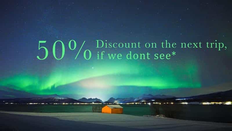 Billet Au départ de Tromsø : Aurores Boréales