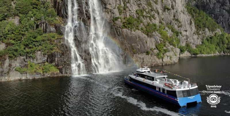 Billet Stavanger : Croisière électrique dans le Lysefjord et Preikestolen