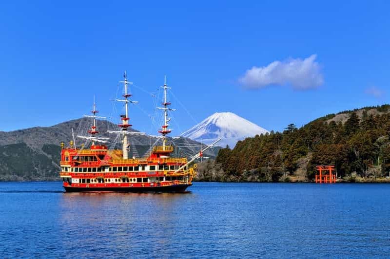 De Tokyo au Mont Fuji : Visite d'une jounée et croisière à Hakone