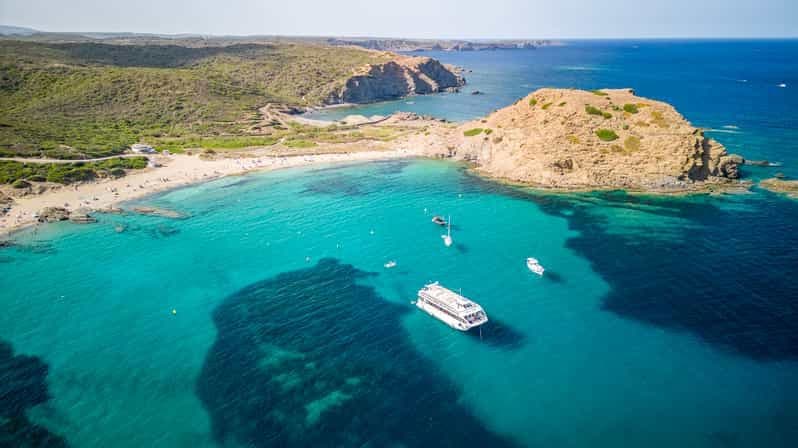 Au départ de Mahon : croisière d'une journée sur la côte est de Minorque
