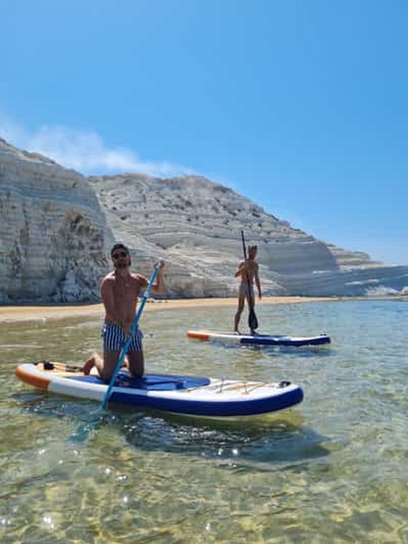 Superbe SUP à Scala dei Turchi