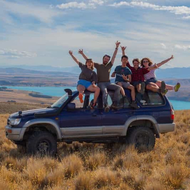 Visites guidées du lac Tekapo en 4x4 (petits groupes, bilan carbone positif)