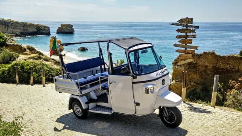 Albufeira : promenade en tuk-tuk avec la vieille ville et les plages