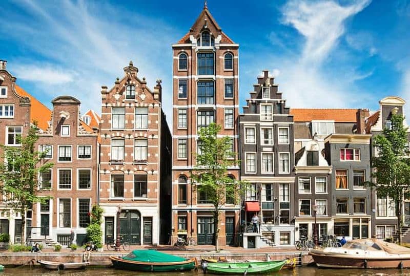 Jordaan, Anne Frank et Leidseplein en anglais