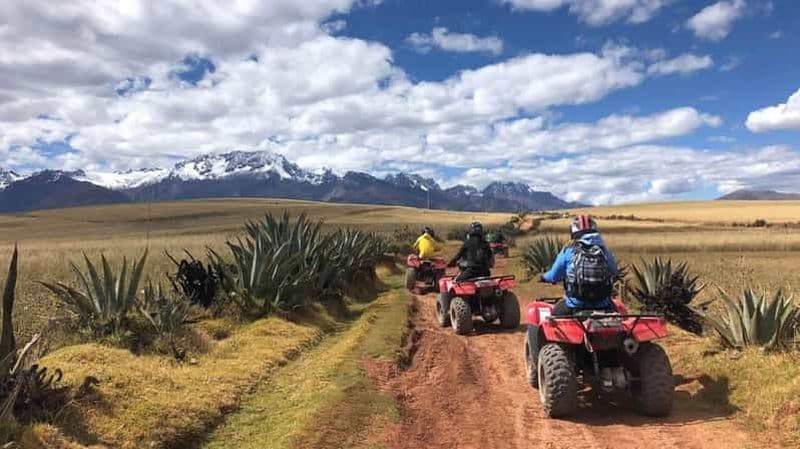depuis Cusco : Excursion en quad à Maras, Moray et dans les mines de sel