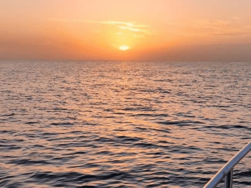 Victoria : croisière au coucher du soleil aux Seychelles en bateau à fond de verre